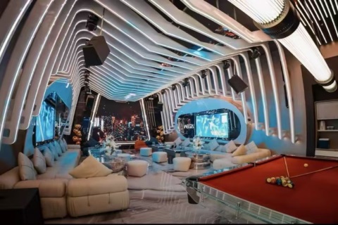 石家庄金派会客厅KTV招聘礼仪模特,优美环境点亮职场快乐心情